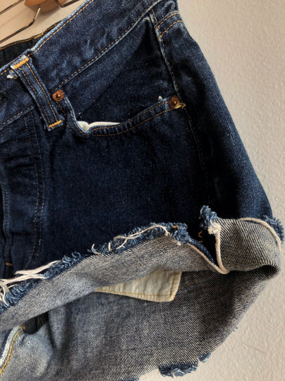 Vintage 1960’s Levi’s “Big E” Selvedge Denim Shorts - La Lovely Vintage 