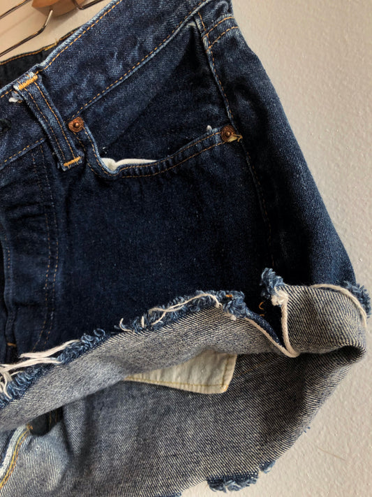 Vintage 1960’s Levi’s “Big E” Selvedge Denim Shorts - La Lovely Vintage 