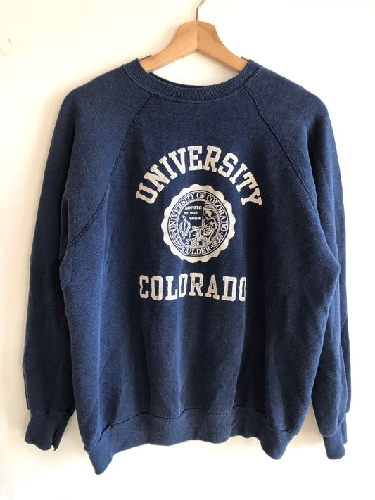 Vintage 1980’s University of Colorado Sweatshirt - La Lovely Vintage 