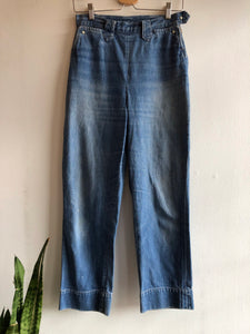 Vintage 1950’s Levi’s Short Horn Side-Zip Denim Jeans