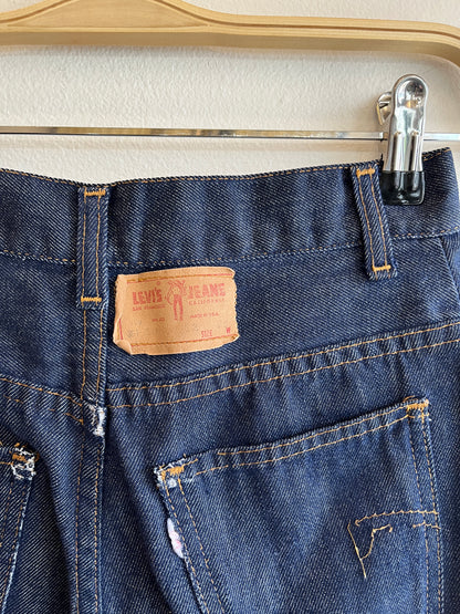 Vintage 1960’s Levi’s “Big E” Denim Shorts - La Lovely Vintage 