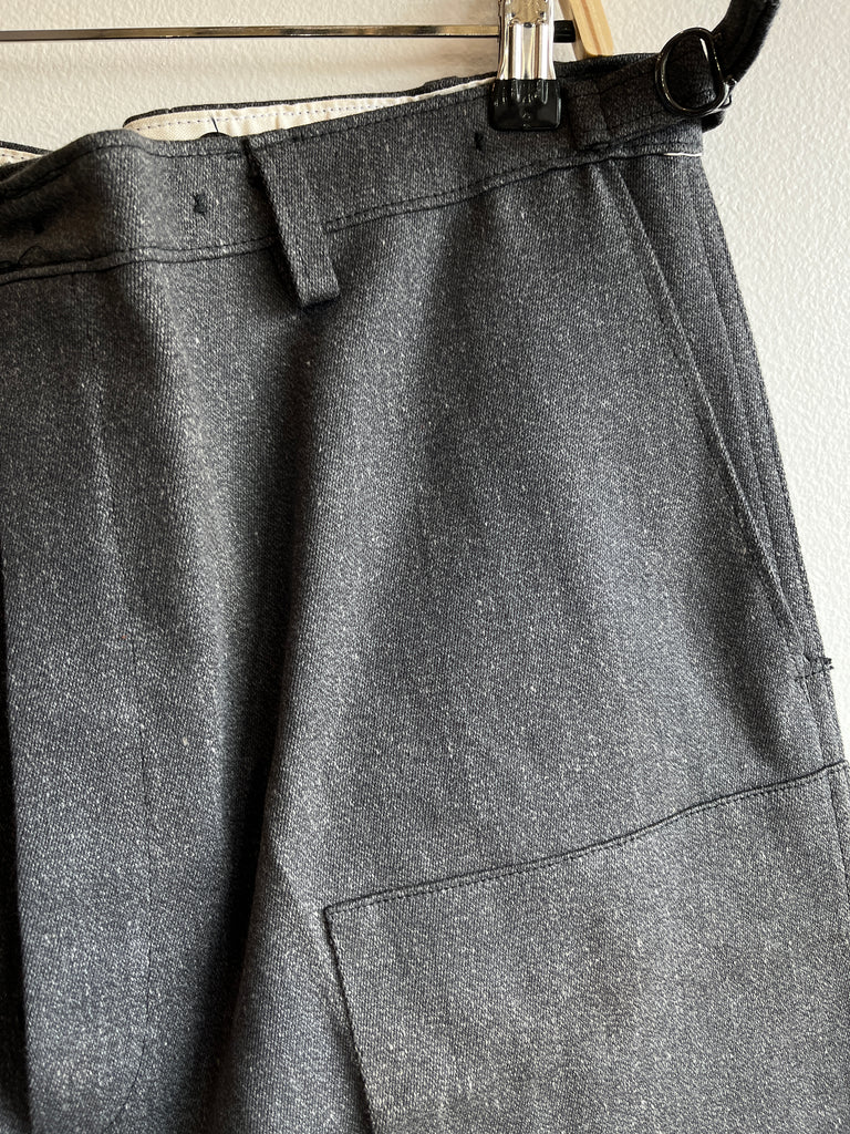 Vintage Deadstock Salt and Pepper “Bradmill Cloth” Work Pants – La