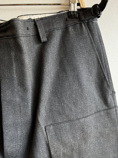 Vintage Deadstock Salt and Pepper “Bradmill Cloth” Work Pants