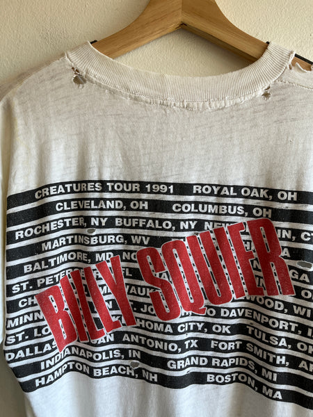 Vintage 1991 Billy Squier Tour T-Shirt