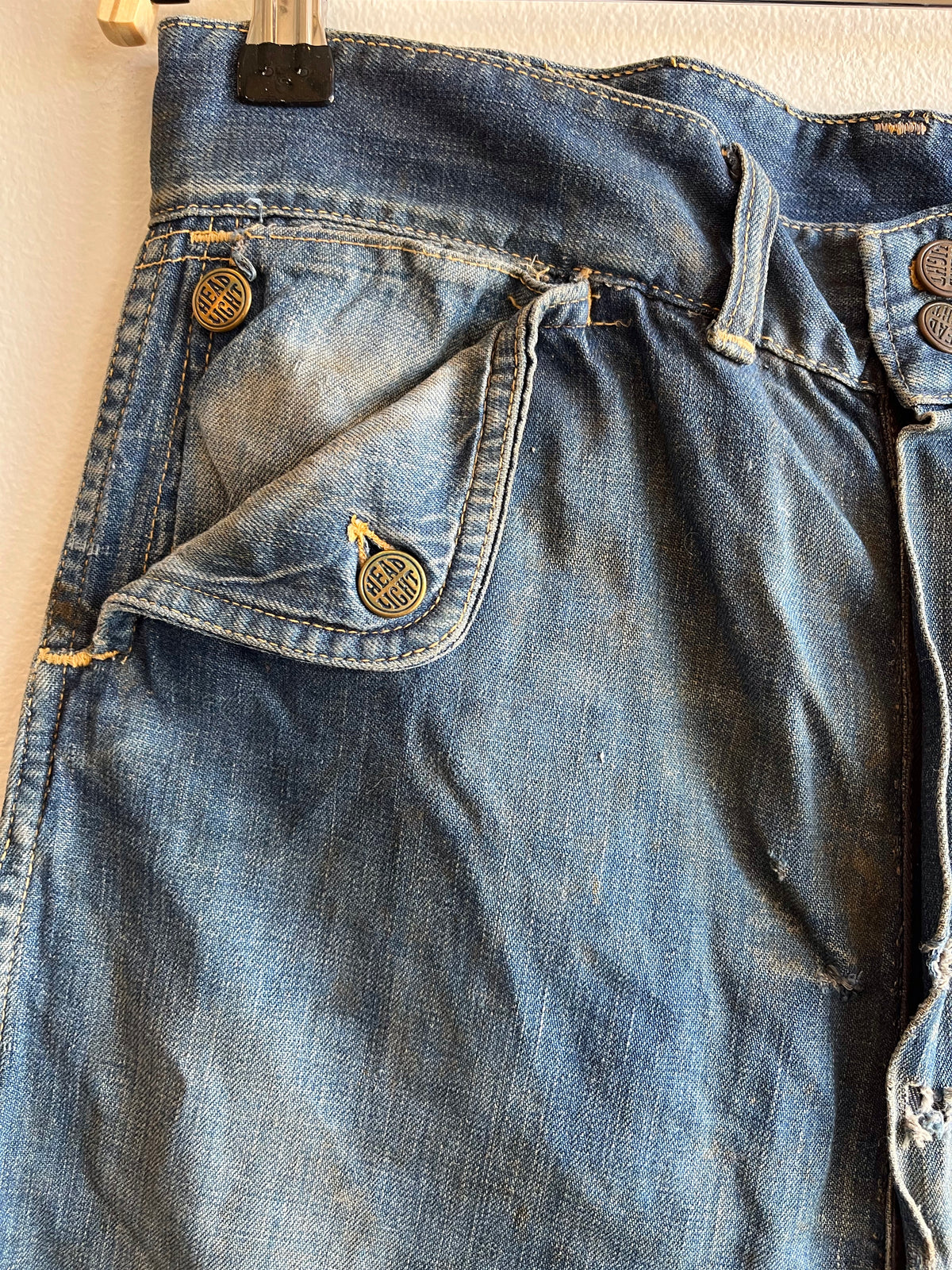 Vintage 1950’s Headlight “Headies” Denim Jeans