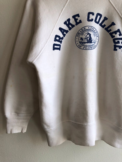 Vintage 1950’s Champion “Running Man” Drake College Sweatshirt - La Lovely Vintage 