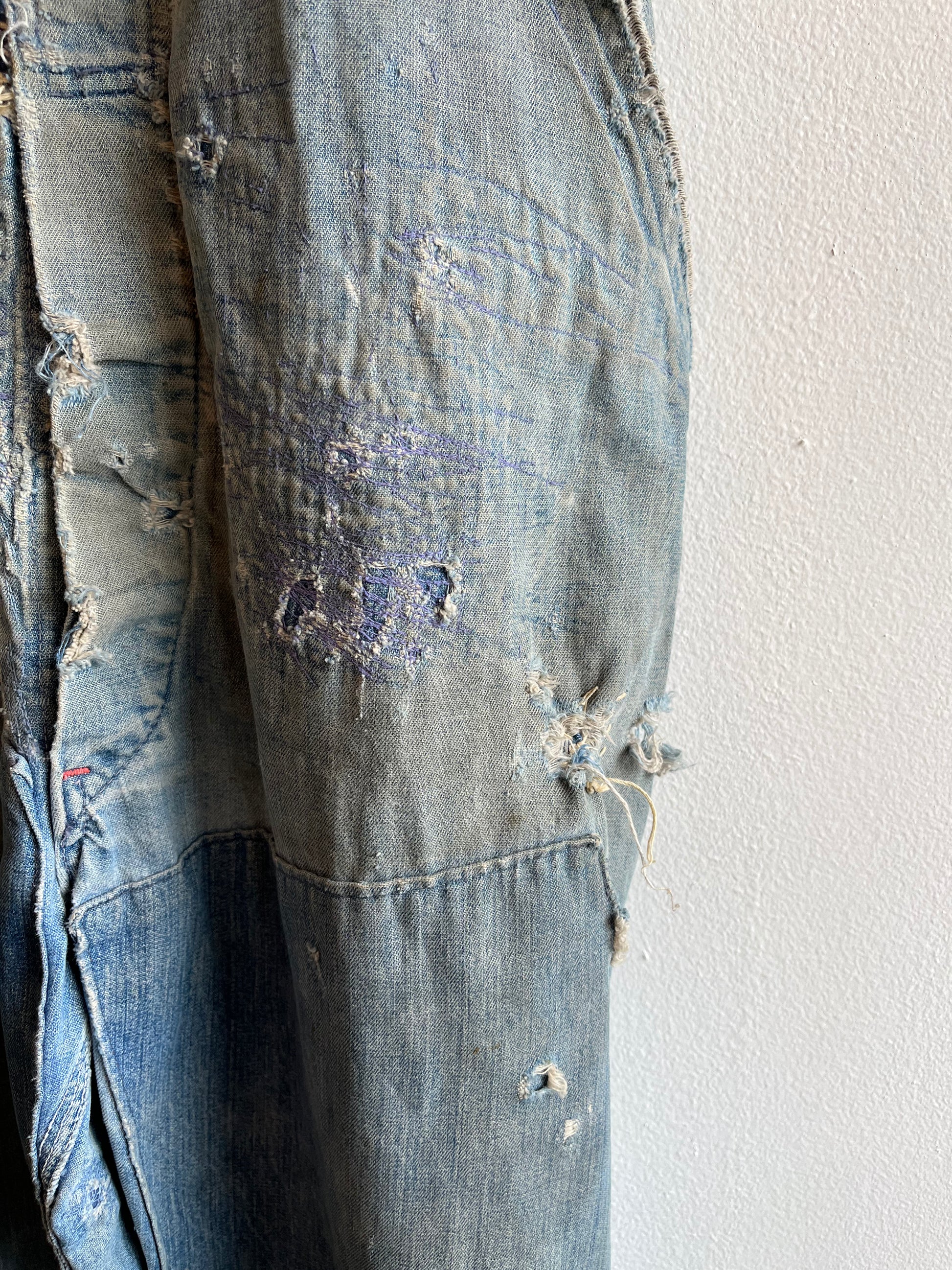 Vintage 1950’s Powrhouse Denim Overalls - La Lovely Vintage 