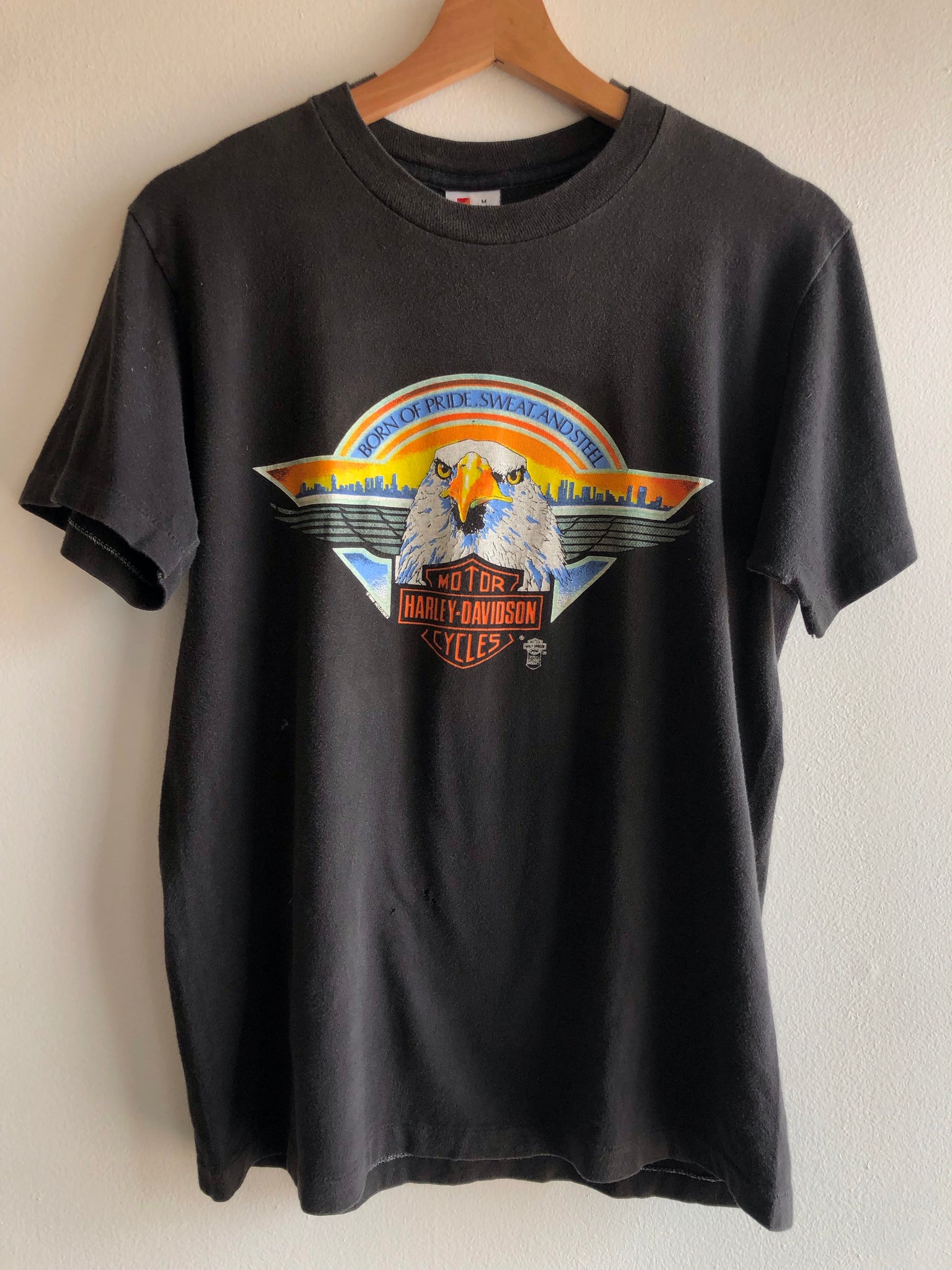Vintage Harley Davidson “ Pride, Sweat, and Steal “ Shirt