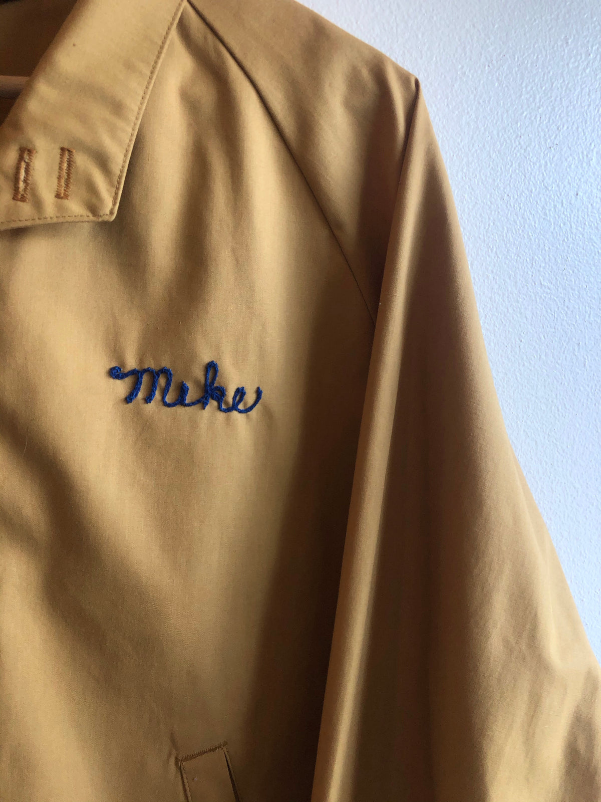 Vintage 1960’s Embroidered Nylon Car Club Jacket - La Lovely Vintage 