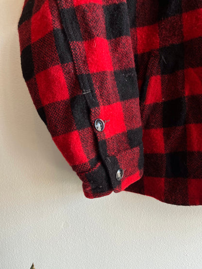 Vintage 1940’s Chinstrap Wool Mackinaw Jacket