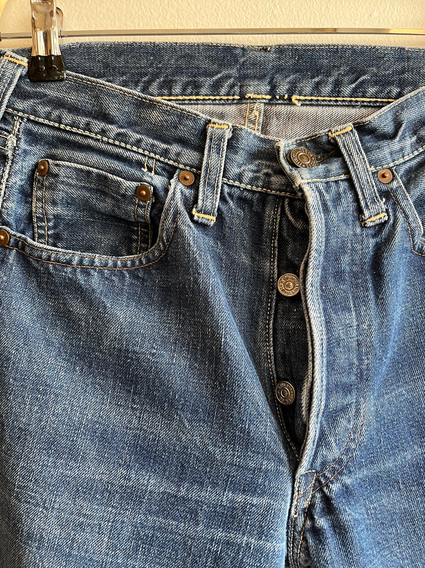 Vintage 1947 Levi’s 503B Selvedge Denim Jeans - La Lovely Vintage 