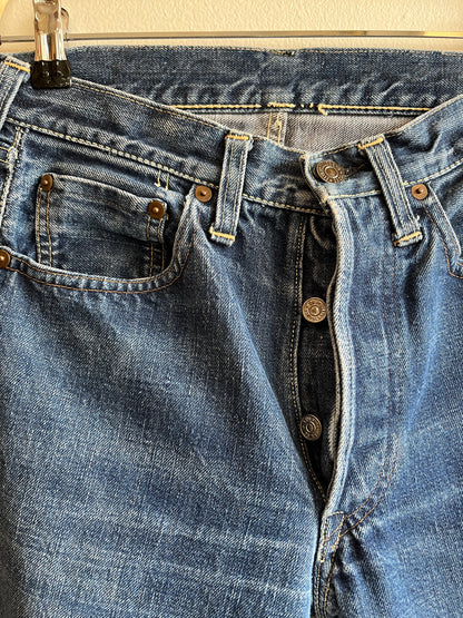 Vintage 1947 Levi’s 503B Selvedge Denim Jeans - La Lovely Vintage 