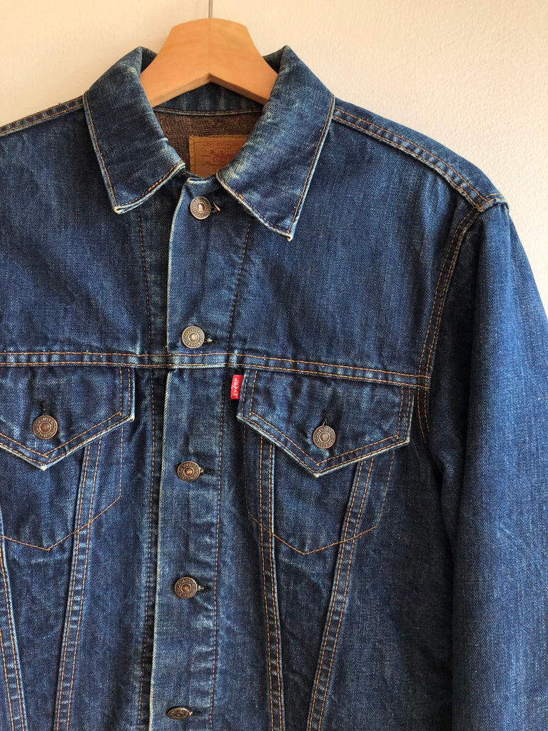 LEVI'S Made & Crafted French Tulle Denim Trucker Jacket