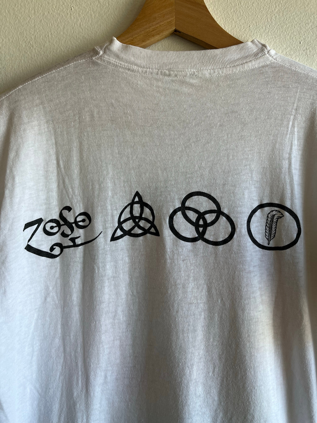 Vintage 1984 Led Zeppelin Swan Song T-Shirt - La Lovely Vintage 