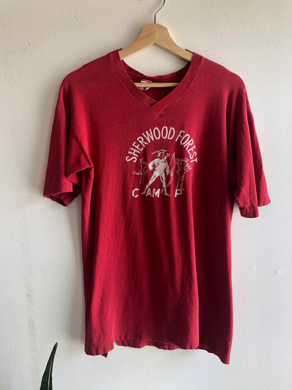 Vintage 1970’s Champion “Sherwood Forest Camp” T-Shirt - La Lovely Vintage 