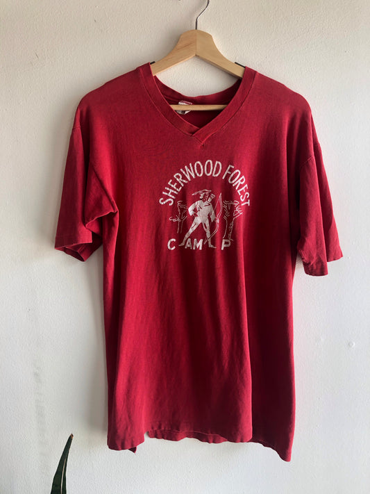 Vintage 1970’s Champion “Sherwood Forest Camp” T-Shirt - La Lovely Vintage 