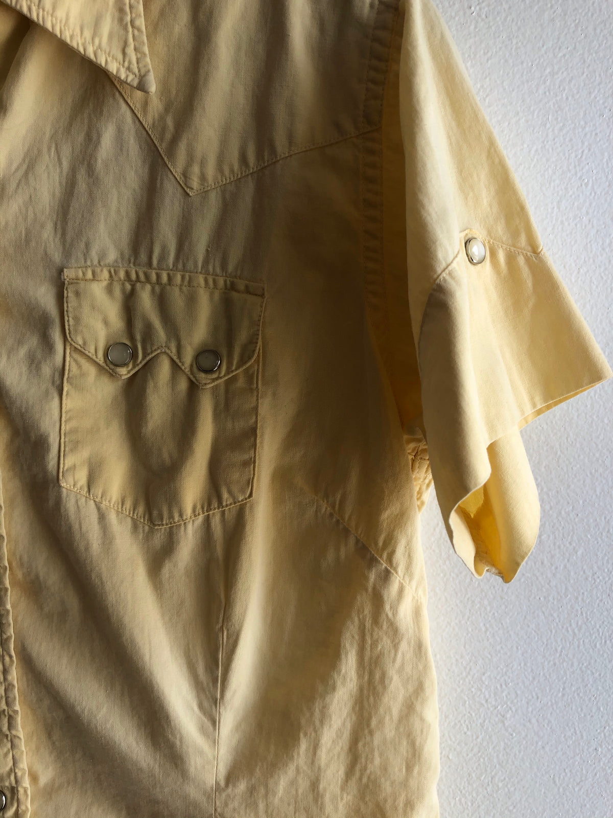 Vintage 1950’s Montgomery Ward 101 Saw-Tooth Pearl Snap Western Shirt - La Lovely Vintage 