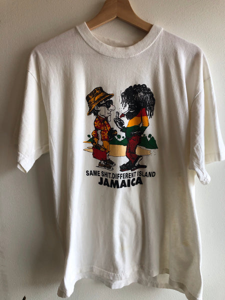 Vintage 1990’s “Same Shit” Jamaica Tourist T-Shirt