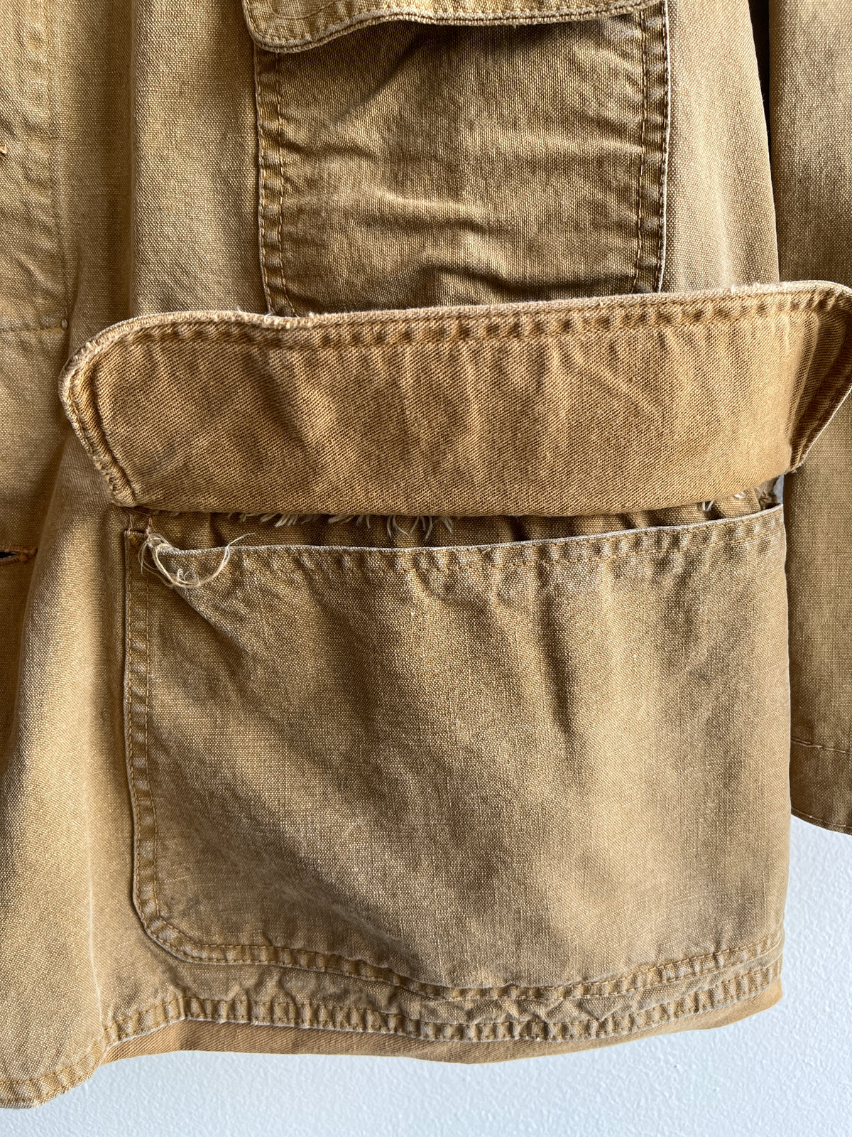 Vintage 1940’s Blue Bill Canvas Hunting Jacket