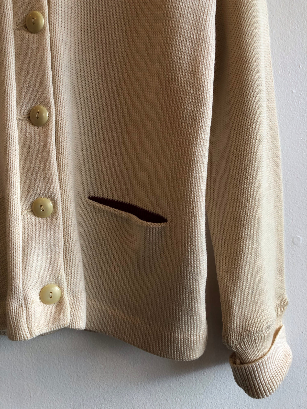 Vintage 1960’s Letterman Cardigan Sweater