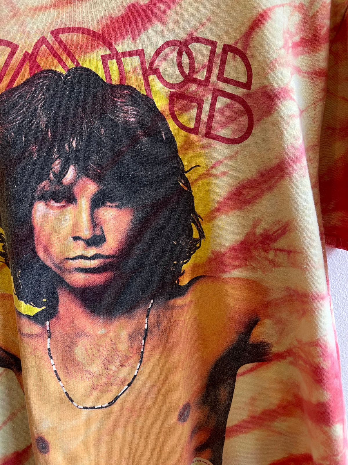Vintage 1990  Tie-Dye The Doors Tour T-Shirt - La Lovely Vintage 
