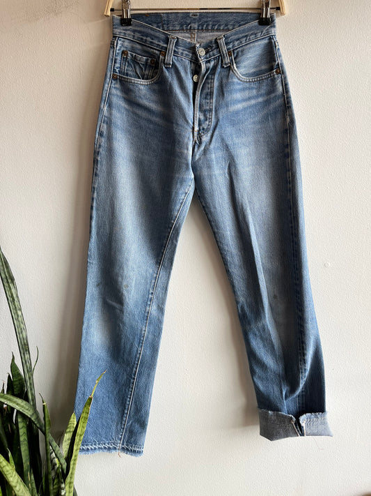 Vintage 1980’s Levi’s 501 Selvedge Denim Jeans - La Lovely Vintage 