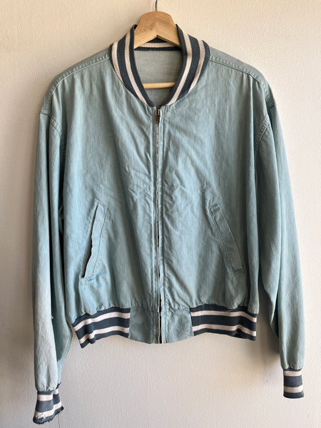 Vintage 1950’s Denim Bomber Jacket