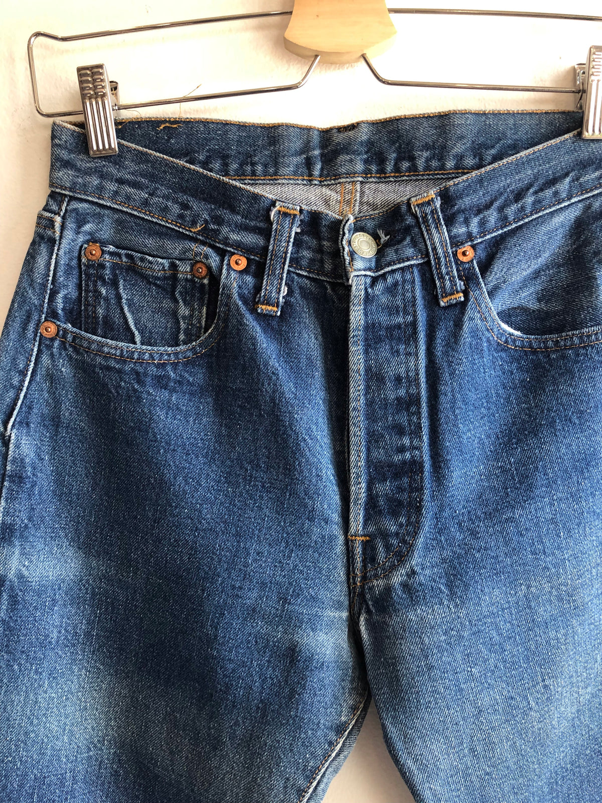 Vintage 1970’s Levi’s 501 Selvedge Denim Jeans - La Lovely Vintage 
