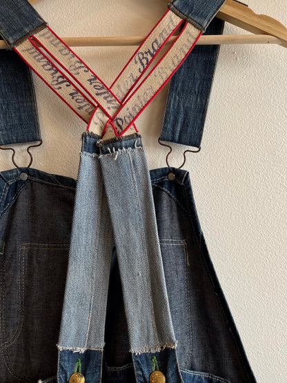 Vintage 1940’s Pointer Brand Low-Back Overalls - La Lovely Vintage 