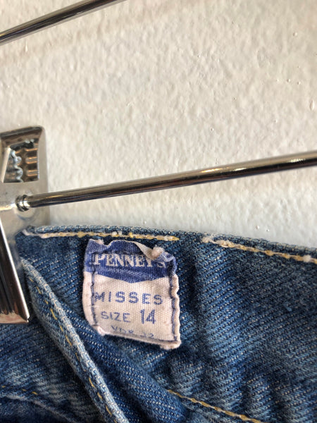 Vintage 1960’s Foremost Half-Selvedge Women’s Denim Jeans