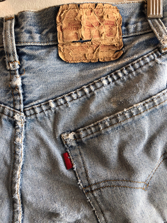 Vintage 1980’s Levi’s Selvedge Denim Shorts - La Lovely Vintage 
