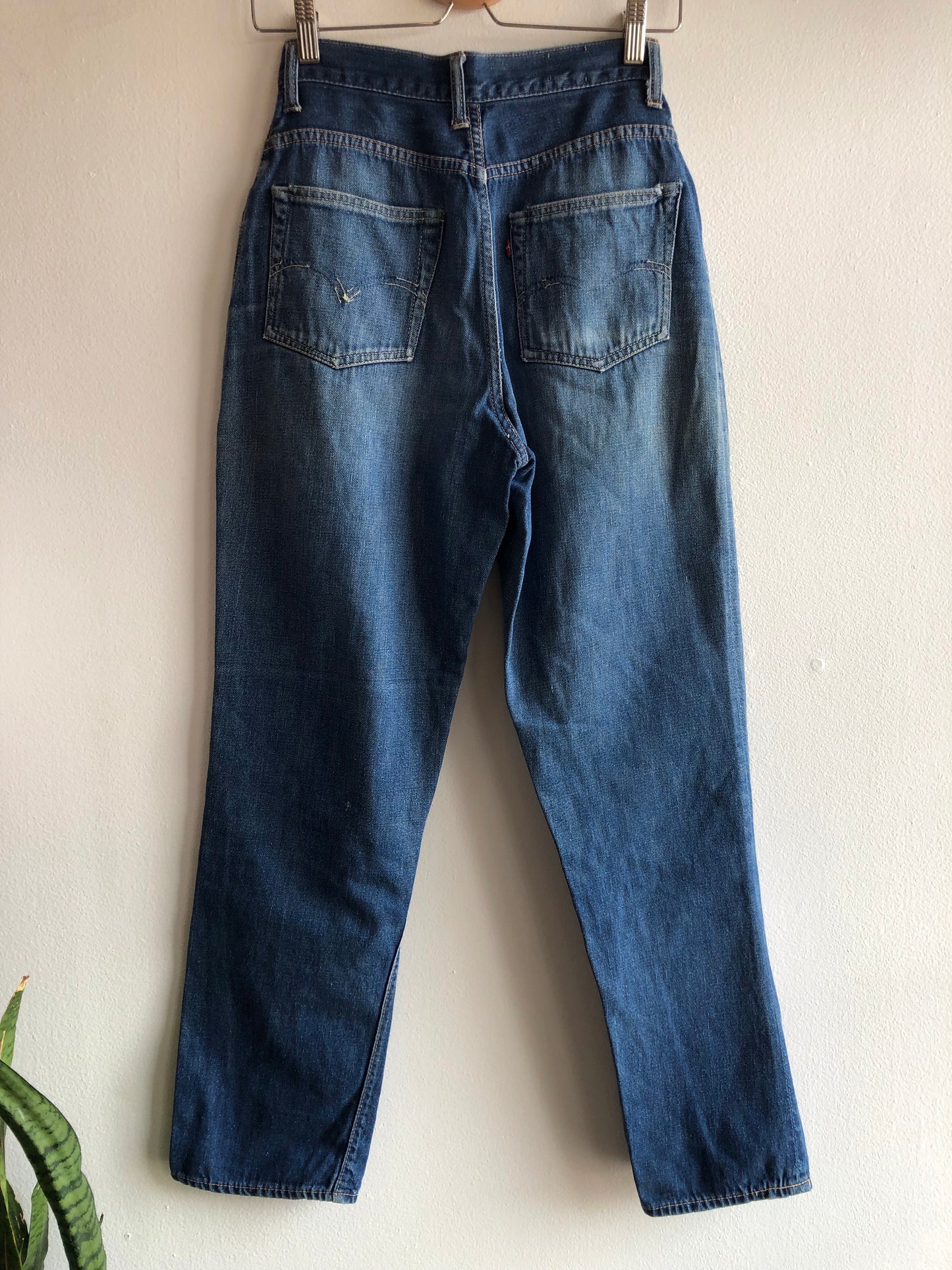 Vintage 1950’s Levi’s “Big E” 701 Hidden Rivet Denim Jeans - La Lovely Vintage 