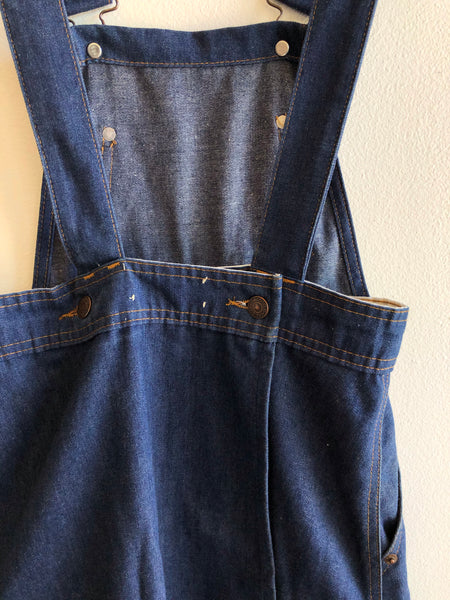 Vintage 1970’s Levi’s “Big E” One-Wash Overall Skirt