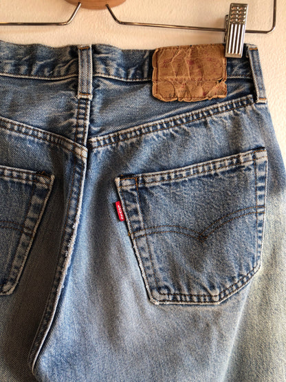 Vintage 1980's Levis 501 Selvedge Denim Jeans - La Lovely Vintage 