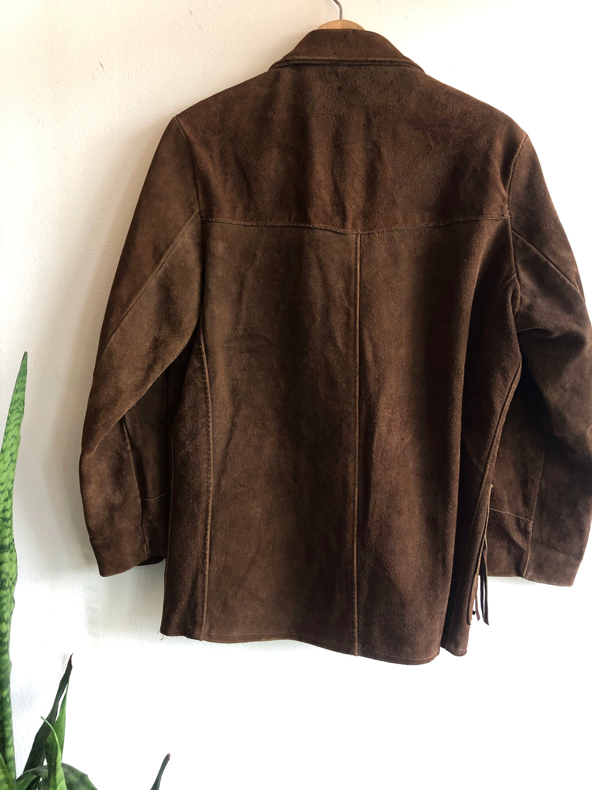 Vintage 1950s Bay River Fringe Suede jacket - La Lovely Vintage 