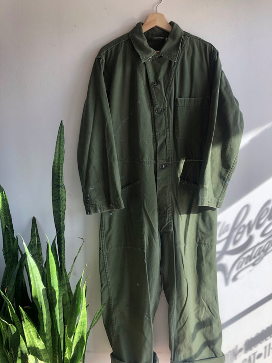 Vintage 1960s/1970s Army Coveralls - La Lovely Vintage 