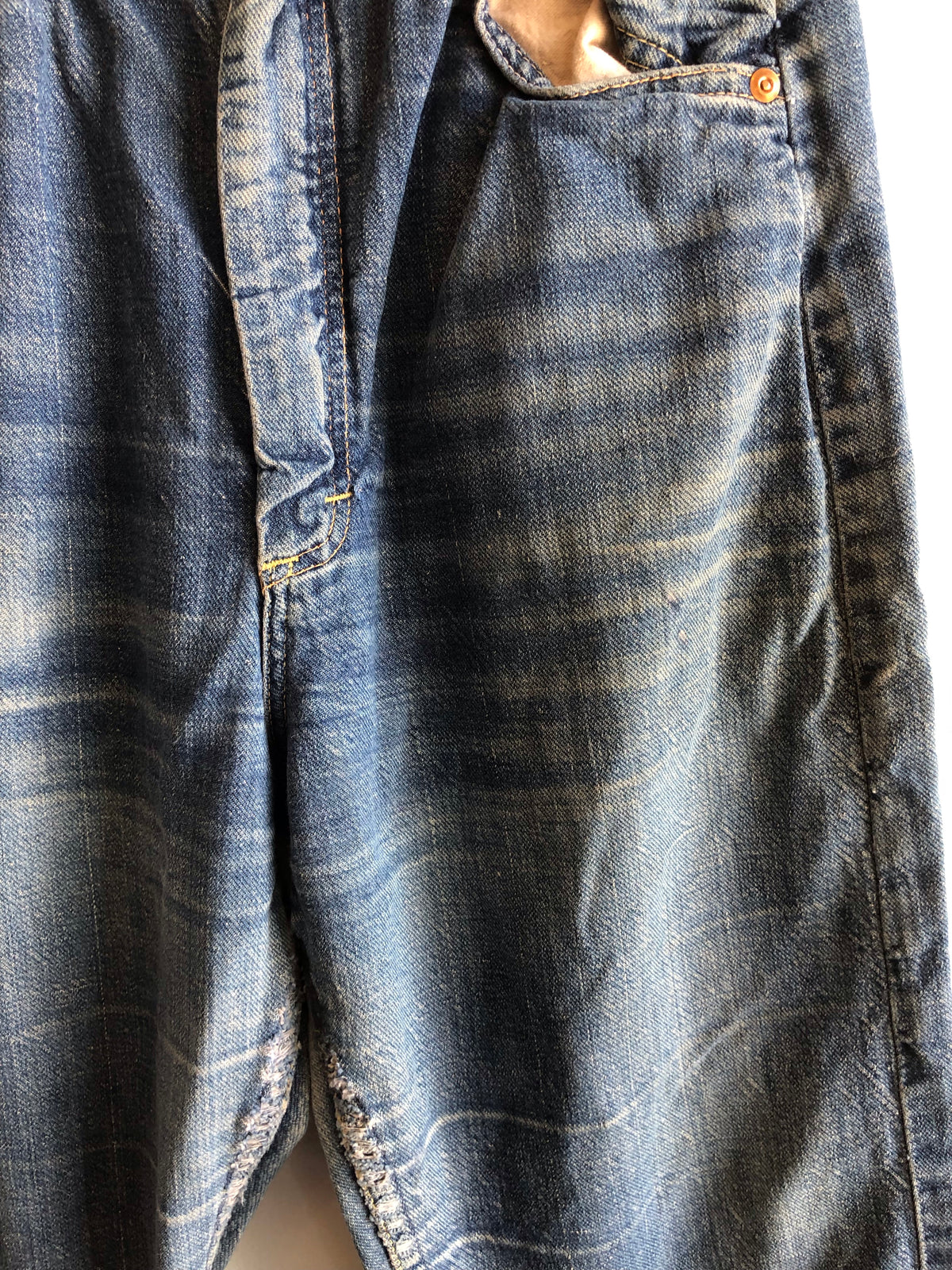 Vintage 1960’s Foremost Half-Selvedge Women’s Denim Jeans - La Lovely Vintage 
