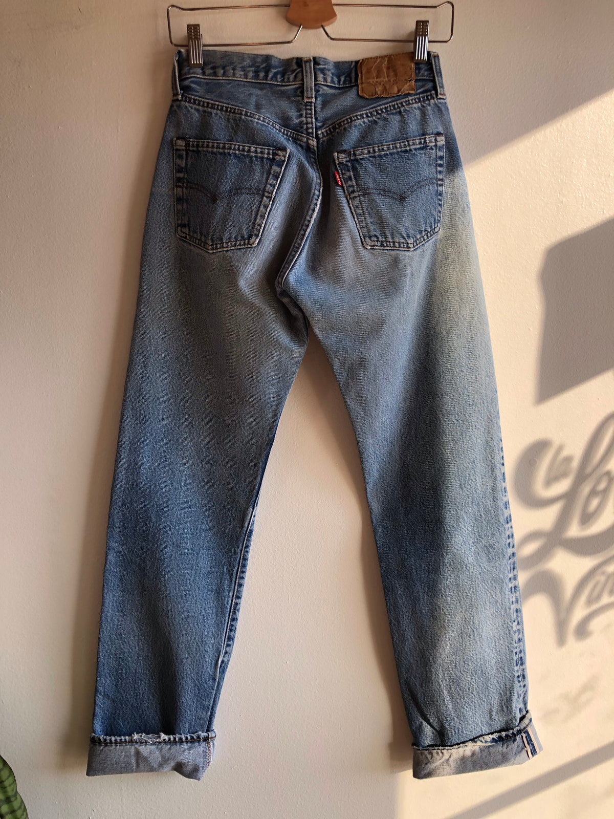 Vintage 1980's Levis 501 Selvedge Denim Jeans - La Lovely Vintage 