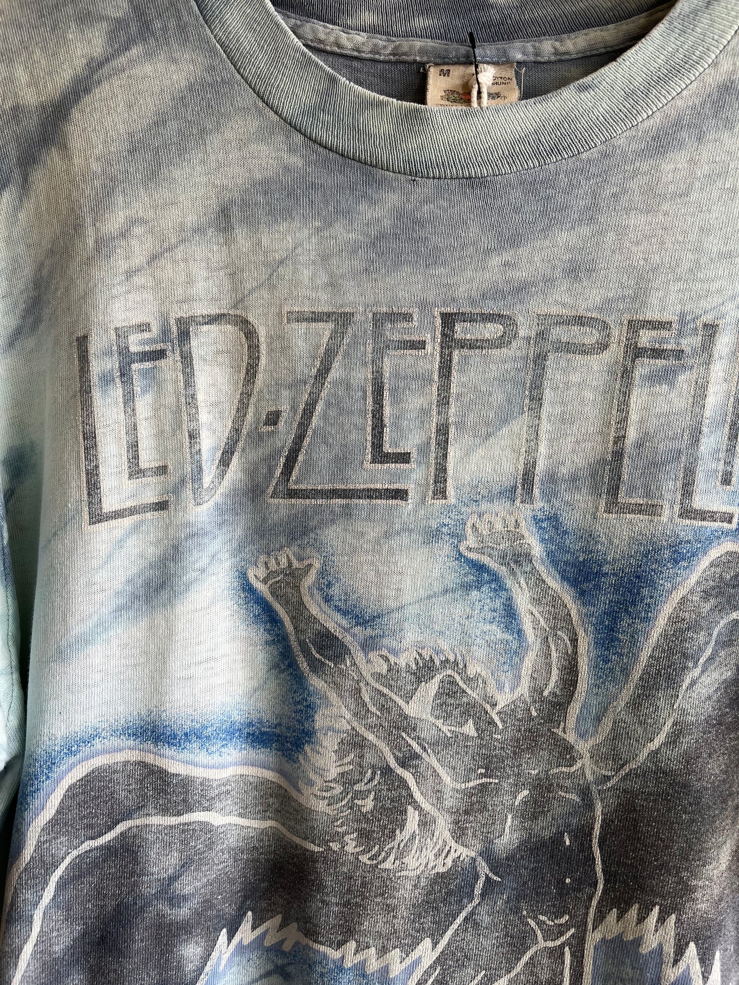 Vintage 1984 Dyed Led Zeppelin Tour T-Shirt - La Lovely Vintage 
