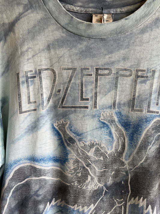 Vintage 1984 Dyed Led Zeppelin Tour T-Shirt - La Lovely Vintage 