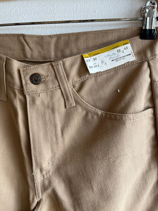 Vintage 1970's Levi’s Flare Pants - Tan