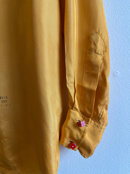 Vintage 1940’s Miller Satin Dice Button shirt