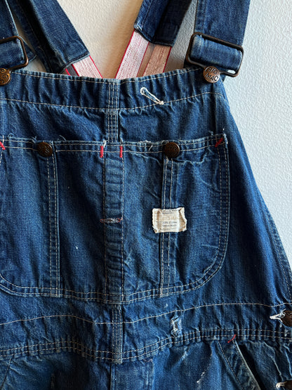 Vintage 1960/1970’s Big Mac Lowback Denim Overalls - La Lovely Vintage 