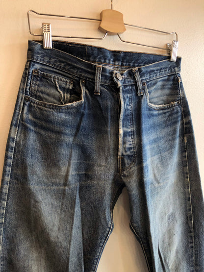 Vintage 1960’s Levi’s “Big E” 501 Selvedge Denim Jeans - La Lovely Vintage 