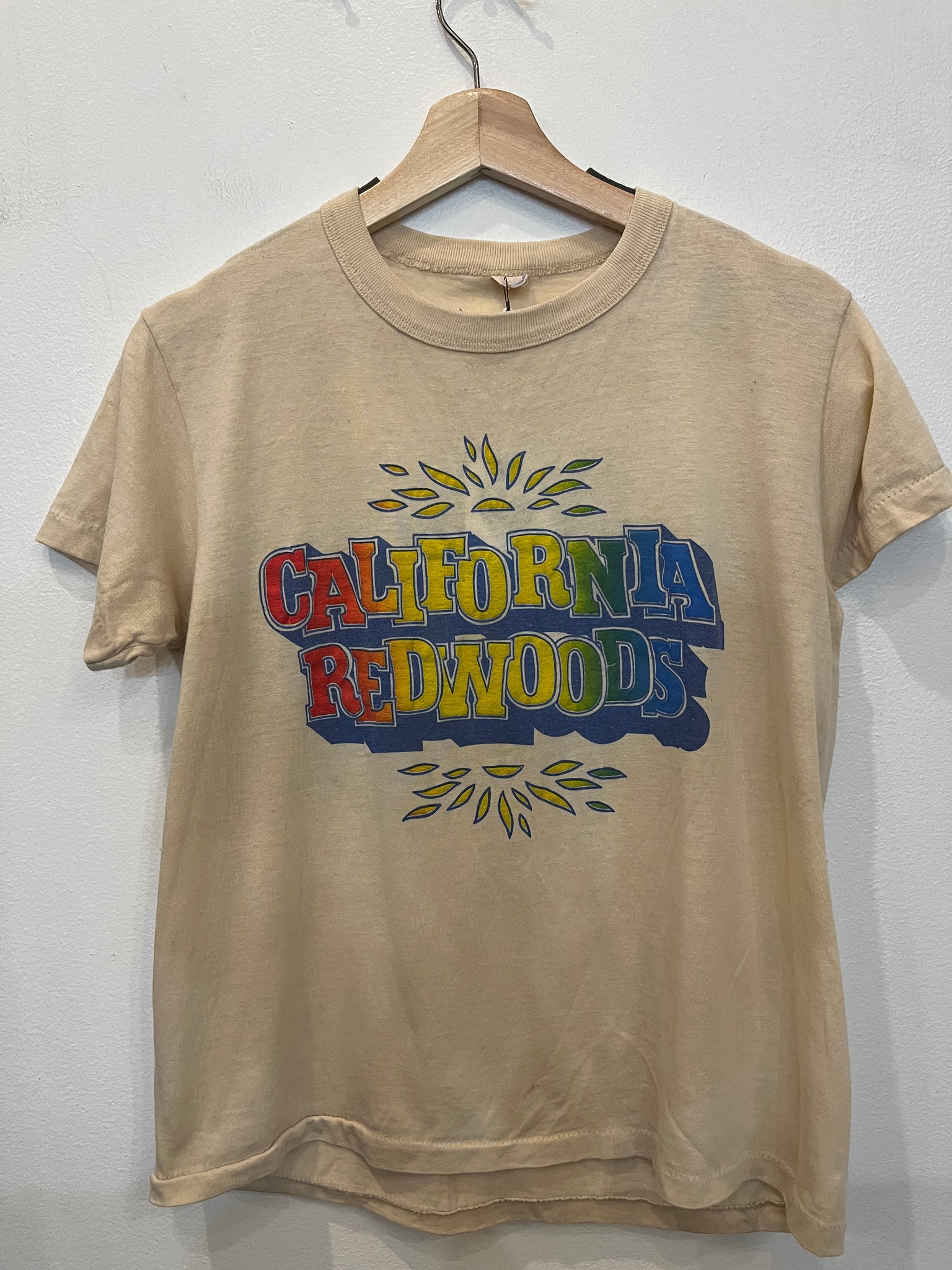 Vintage 1970’s “California Redwoods” Tourist T-Shirt