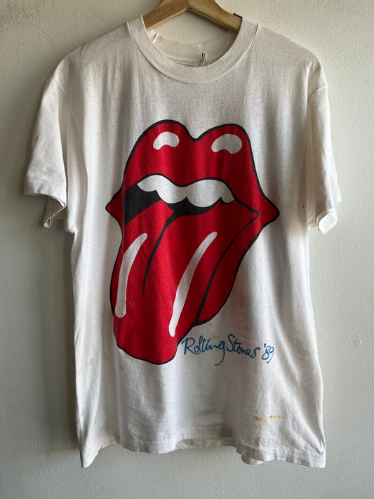 Vintage 1989 Rolling Stones Tour T-Shirt - La Lovely Vintage 