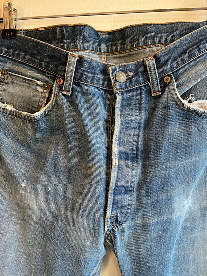 Vintage 1970’s Levi’s 501 Selvedge Denim Jeans