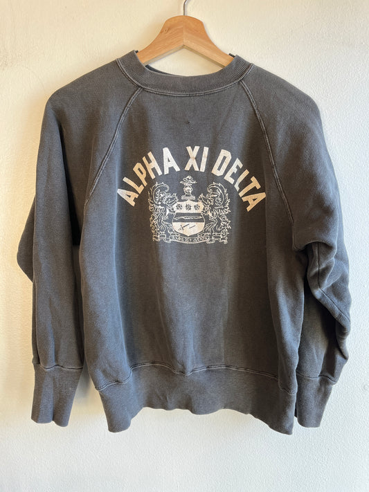 Vintage 1960’s Alpha Xi Delta Sweatshirt - La Lovely Vintage 