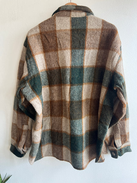Vintage 1970’s Woolrich Flannel Shirt Jacket