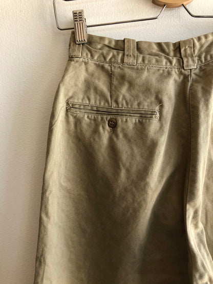 Vintage 1950’s Korean War U.S. Military Khaki Pants - La Lovely Vintage 